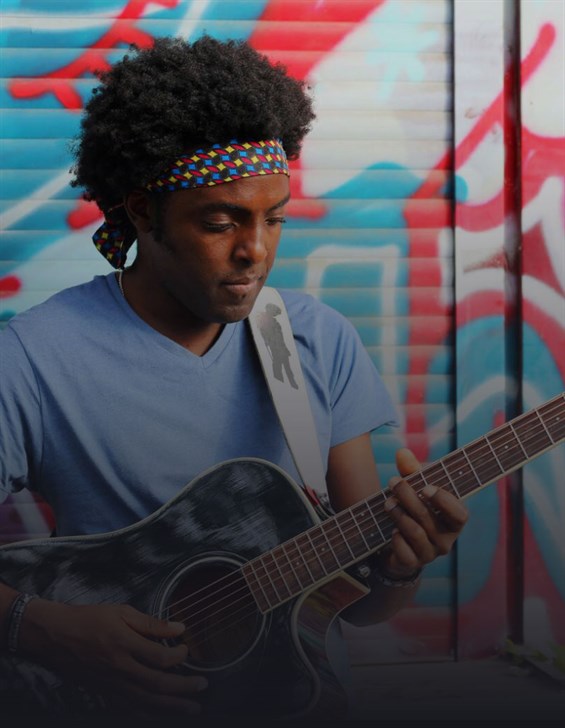 Man performing on street